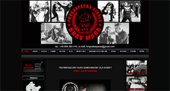 Desktop Screenshot of kravmaga-podkarpacie.pl